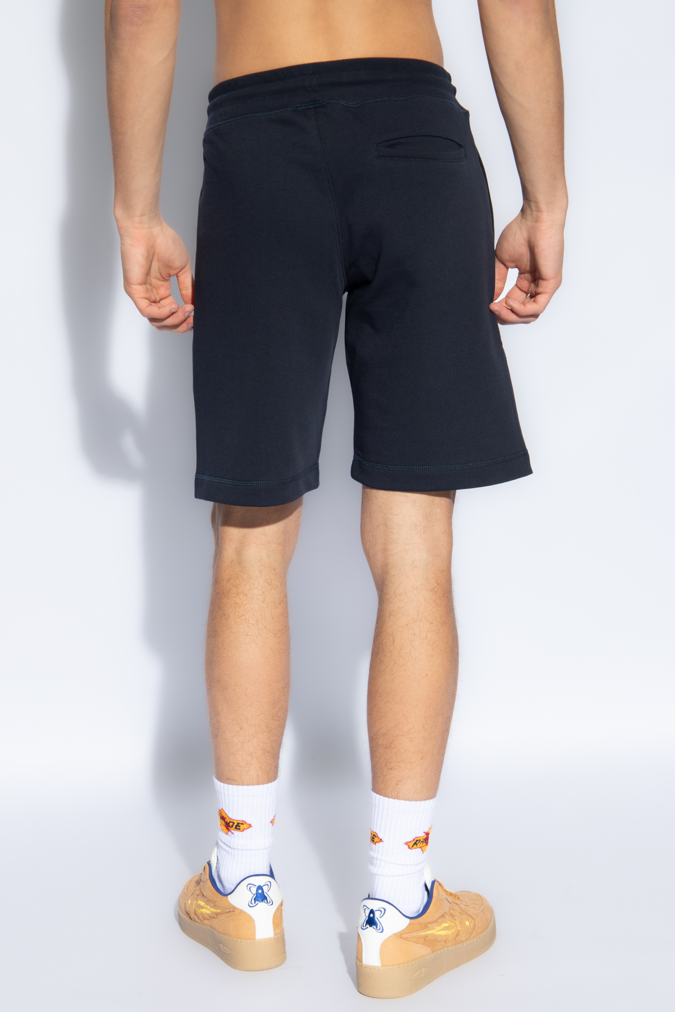 SchaferandweinerShops Italy Navy blue Cotton shorts Kids Unwind this weekend in the simple and soft styling of the Big Tall Supreme Comfort PJ Pants shorts Kids Active Tennis